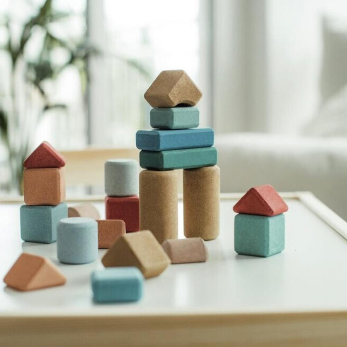 20 Blocos de Construção Korko Eco em Cortiça