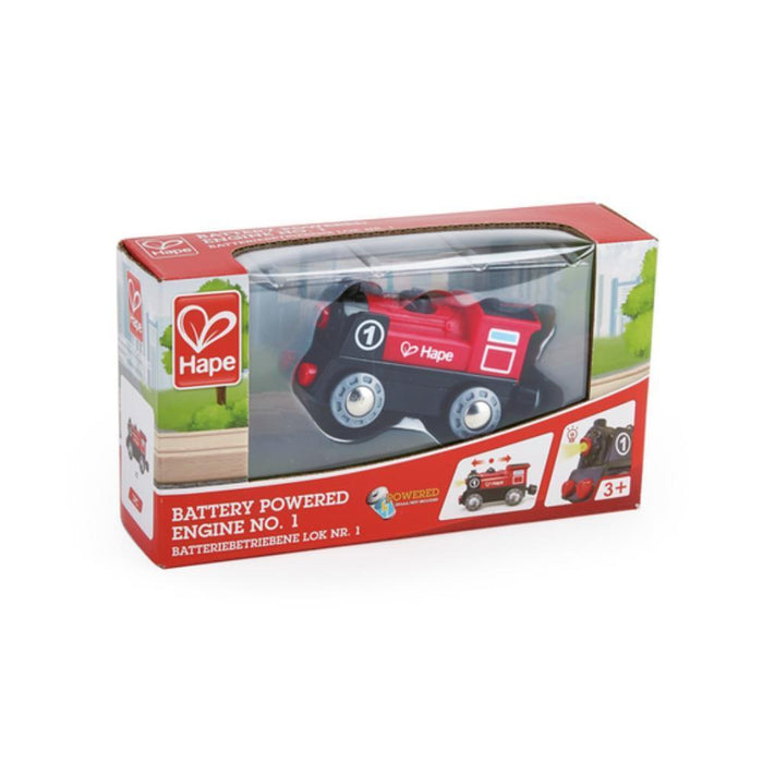 Locomotiva Elétrica Vermelha com Luz Hape