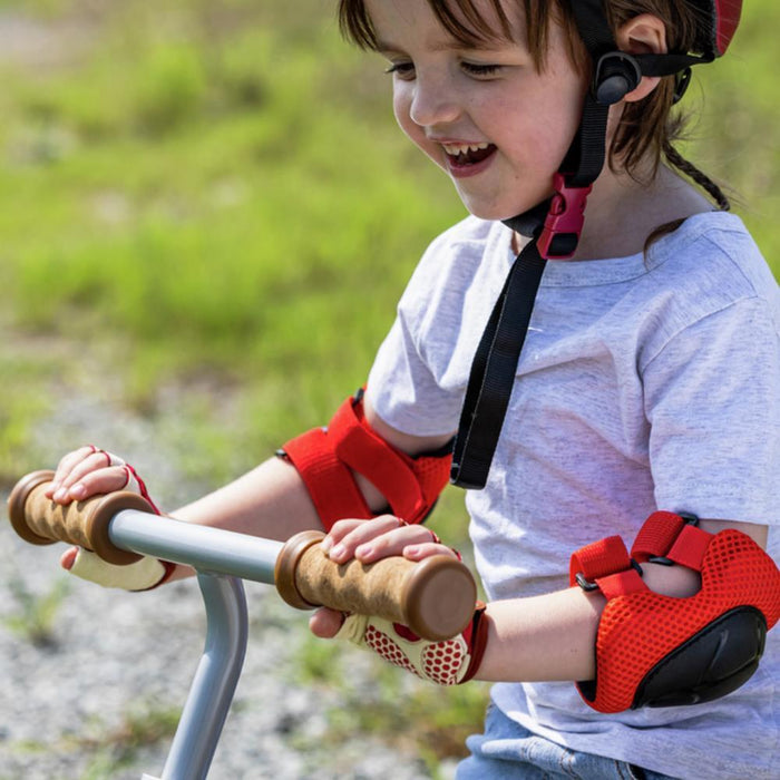 Proteção de Cotovelos e Joelhos Hape Vermelho 3-6 Anos