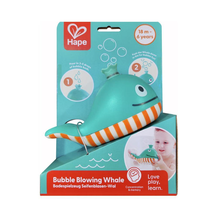 Baleia Faz Bolas de Sabão no Banho Hape