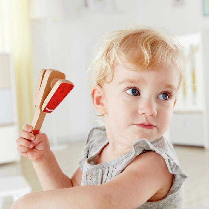 2 Instrumentos Musicais em Madeira Hape