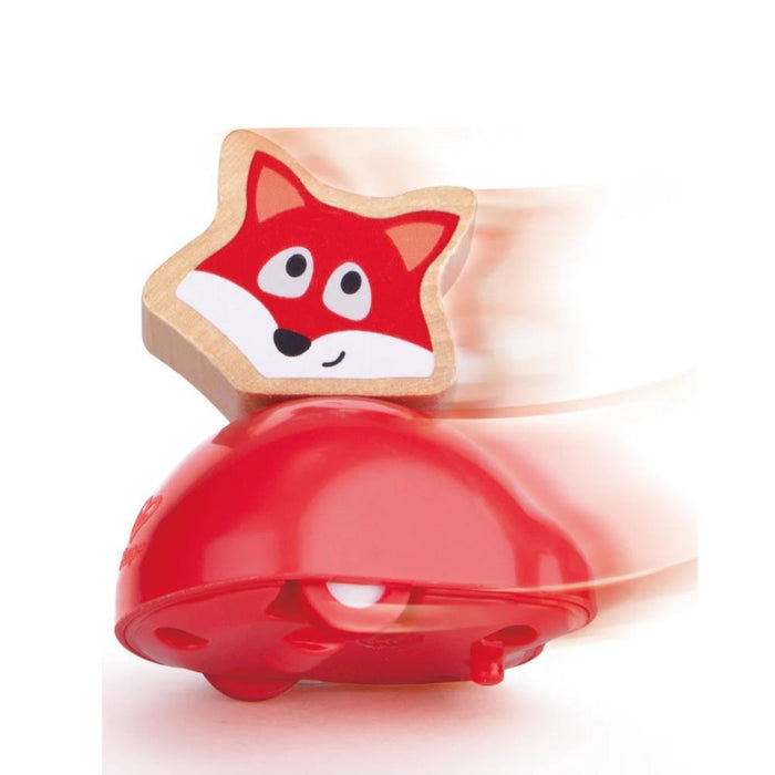 Carro Hape Raposa Vermelha Pressione e Corre