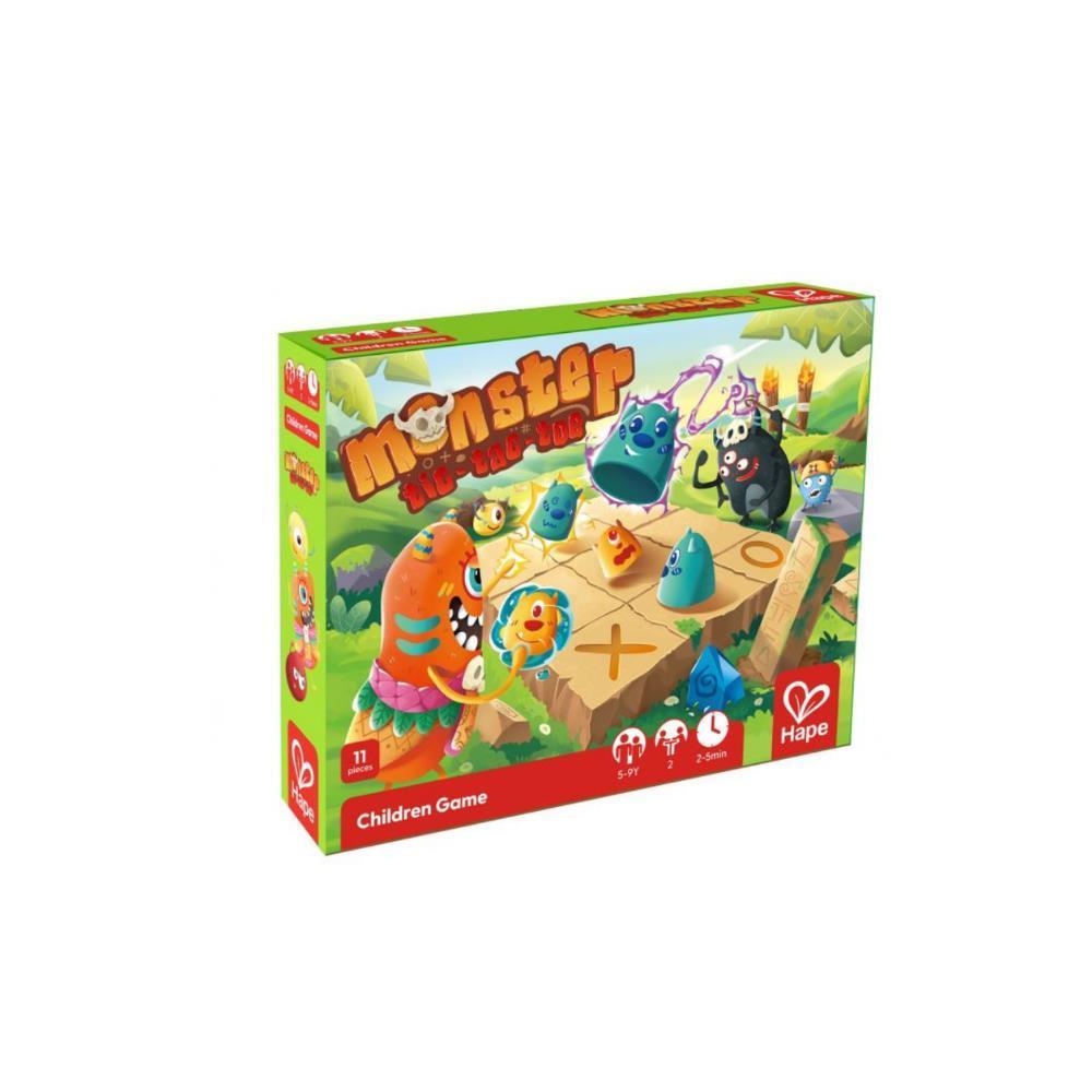 Juego del gallo Monstruo Hape Tres en raya