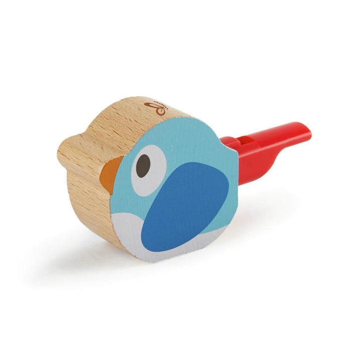 Apito Pássaro Hape Azul em Madeira