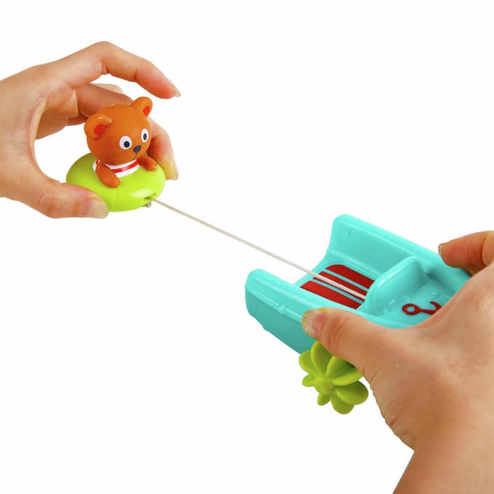 Barco com Urso com Corda para Banho