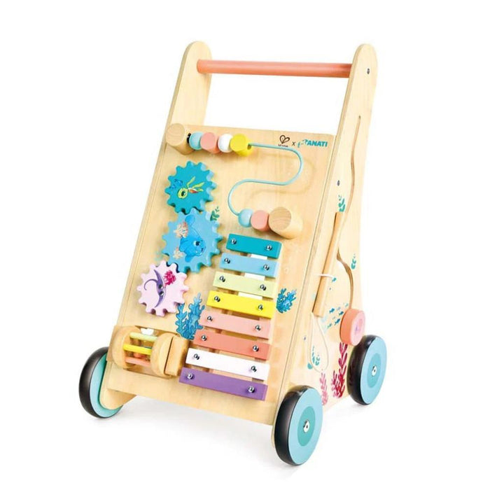 Andador com Atividades Hape Iti em Madeira