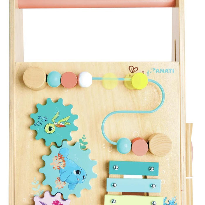 Andador com Atividades Hape Iti em Madeira