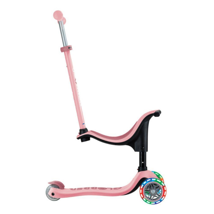Trotinete Globber Go Up Sporty Lights 3em1 Pastel Pink