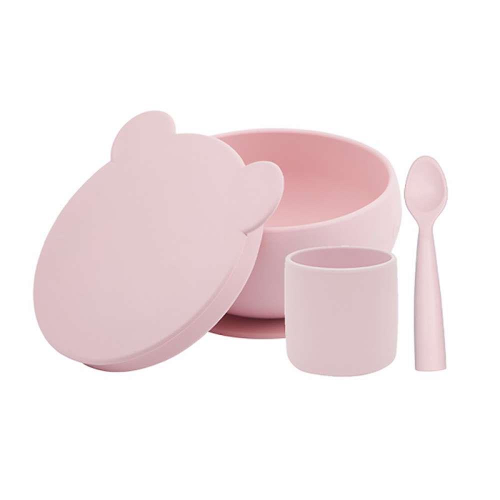 Conjunto de Alimentação BLW Set I Rosa