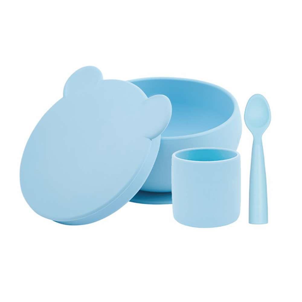 BLW Feeding Set I Mineral Blue