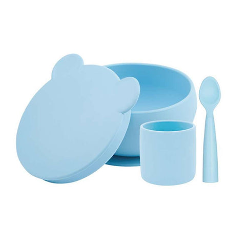 Conjunto de Alimentação BLW Set I Azul Mineral
