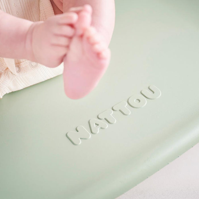 Muda Fraldas em Espuma Nattou Verde 70x50 cm