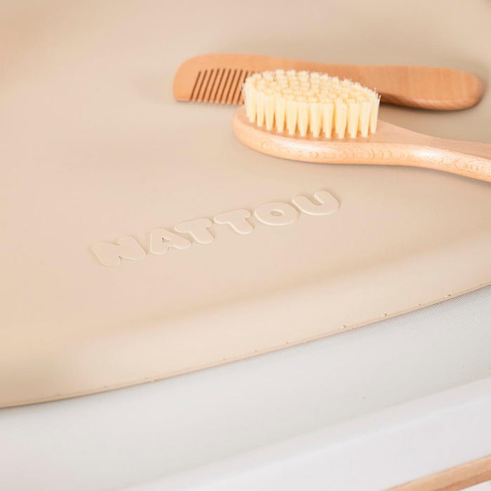 Muda Fraldas em Espuma Nattou Softy Bege 70x50 cm