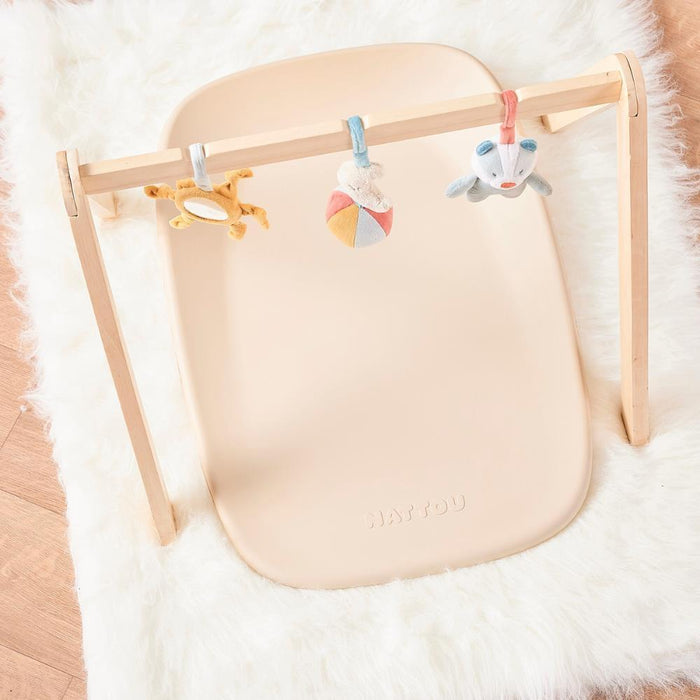 Muda Fraldas em Espuma Nattou Softy Bege 70x50 cm