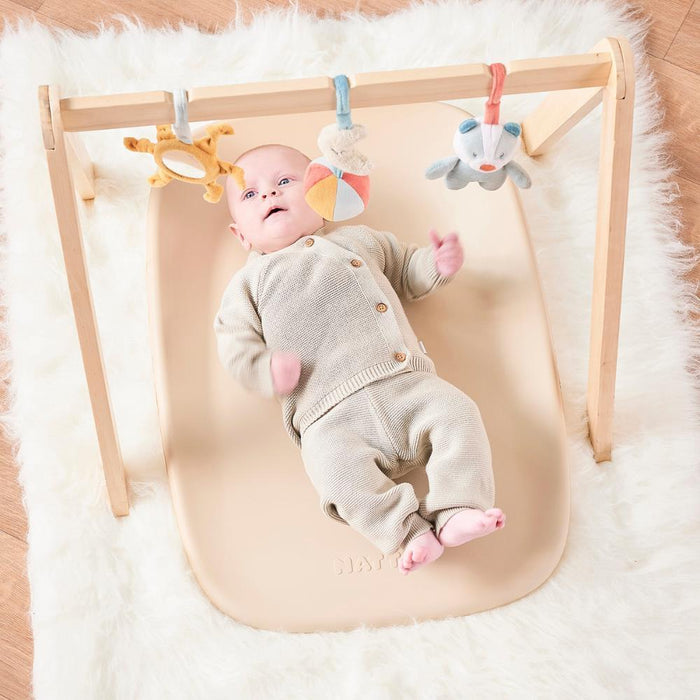 Muda Fraldas em Espuma Nattou Softy Bege 70x50 cm