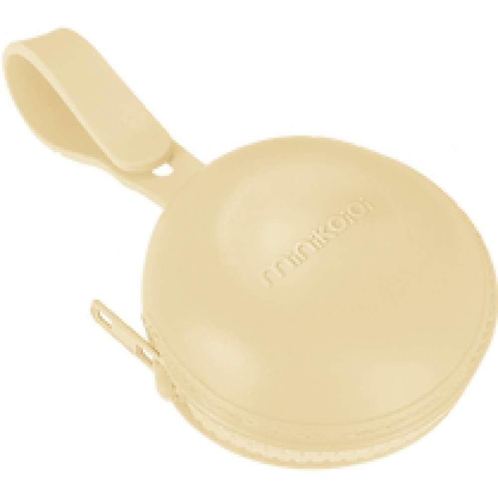 Soporte de silicona para chupete Minikoioi Amarillo Suave