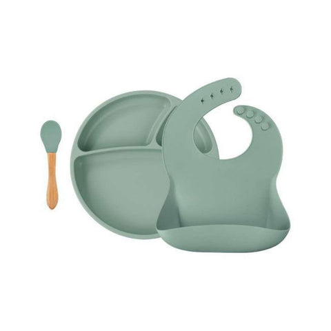 Conjunto de Alimentação Minikoioi BLW Set II River Green