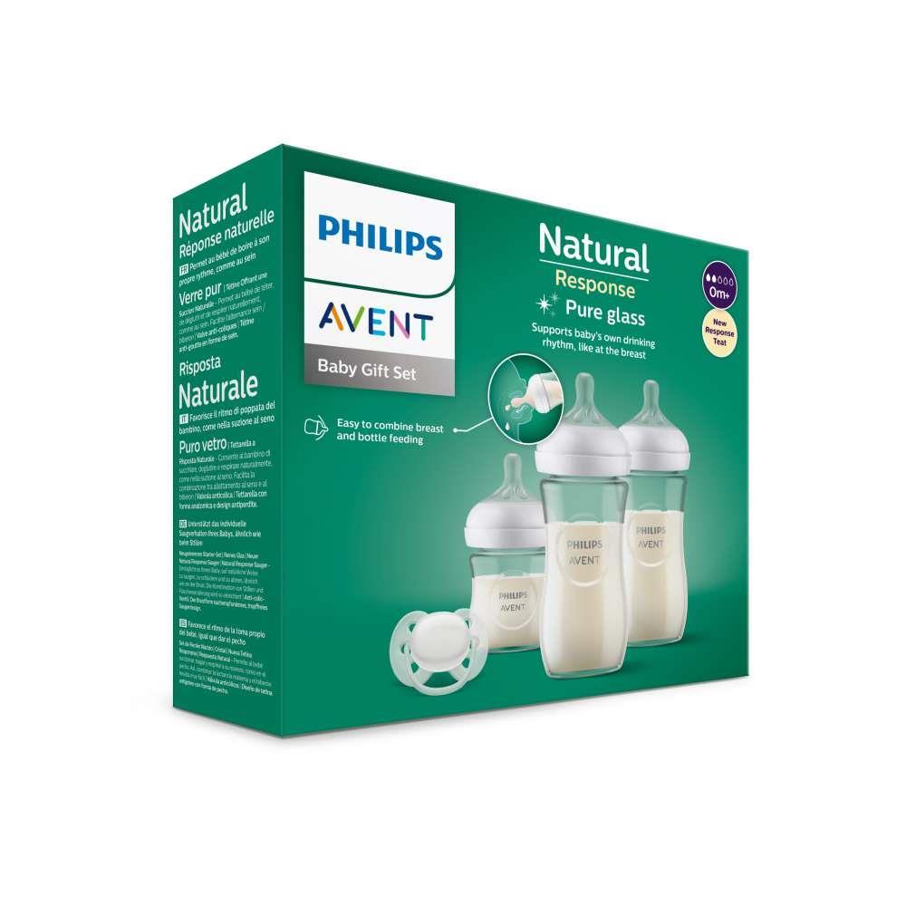 Philips Avent Natural Response Glass Newborn Gift Set