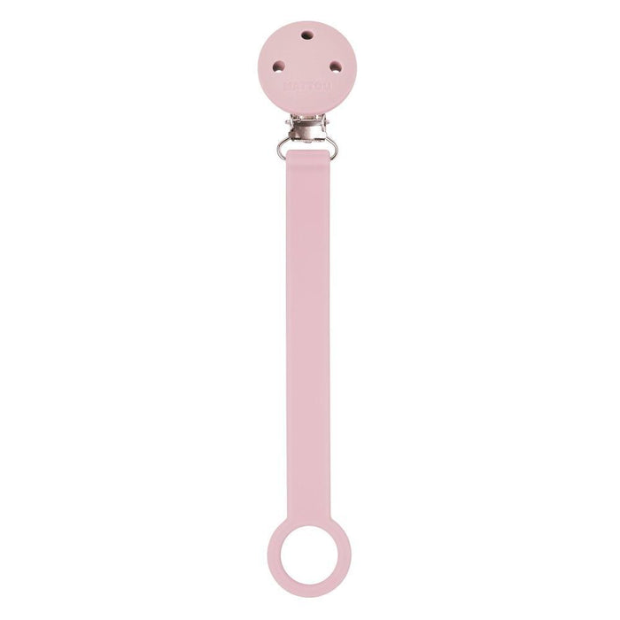 Corrente para Chupeta em Silicone Nattou Rosa