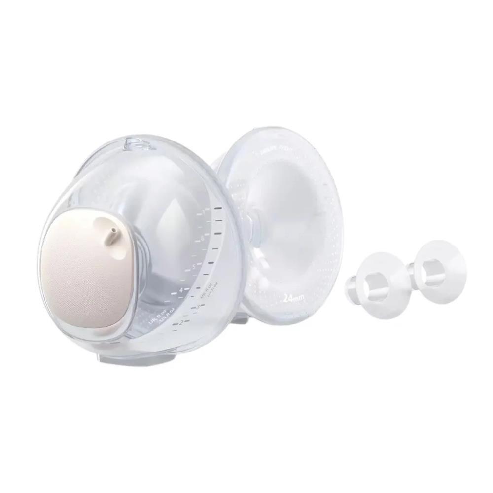 2 copas recolectoras para el extractor de leche manos libres Philips Avent
