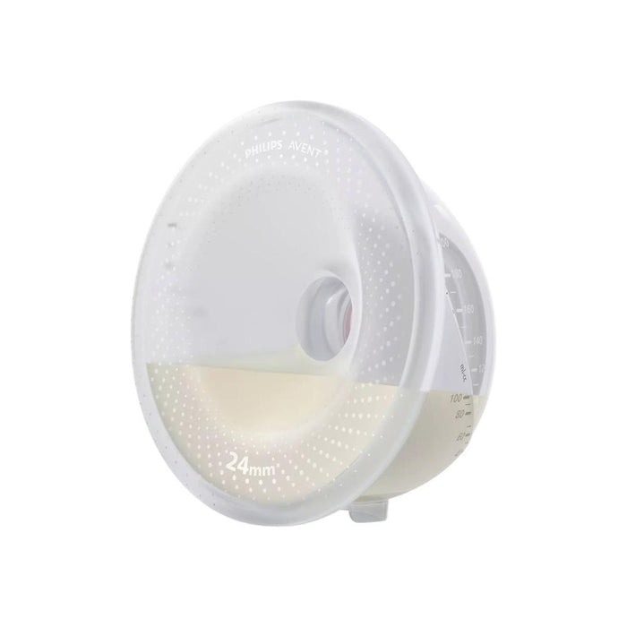 2 Copos Coletores para Bomba Tira-Leite Mãos-Livres Philips Avent