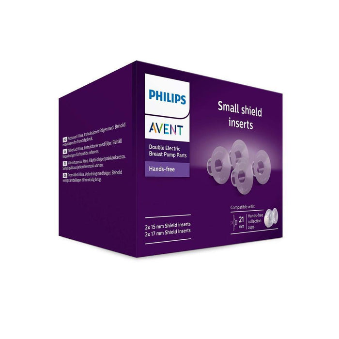 4 Redutores para Bomba Tira-Leite Philips Avent Mãos Livres Pequenos 15/17mm