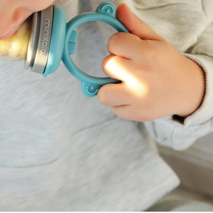 Dispensador de Alimentos Minikoioi Pulps Aqua Green