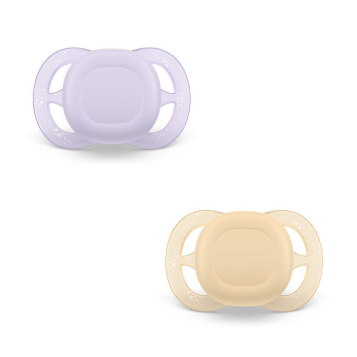 2 Chupetas Philips Avent Ultra Start Lisa Menina 0-2m