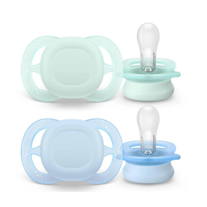 2 Chupetas Philips Avent Ultra Start Lisa Menino 0-2m