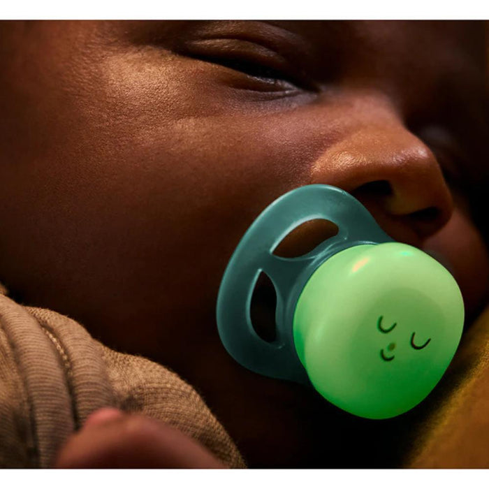 2 Chupetas Philips Avent Ultra Start Nighttime Menino 0-2m