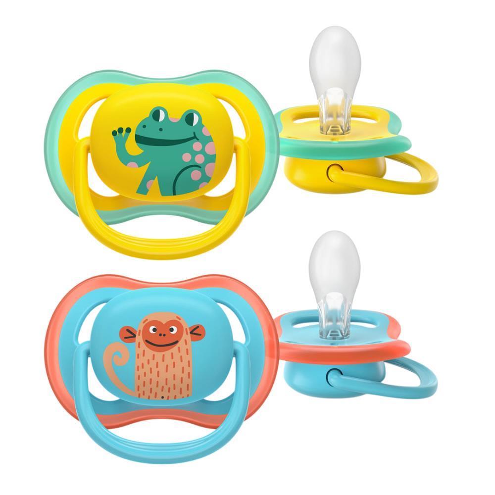 2 chupetes Philips Avent Ultra Air Deco para niños de más de 18 meses