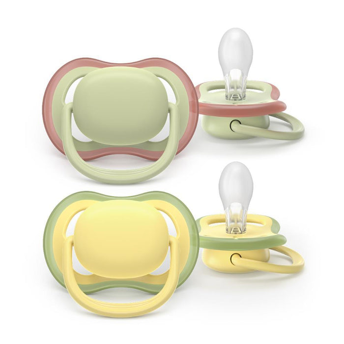 2 Chupetas Philips Avent Ultra Air Lisa Neutra +18m