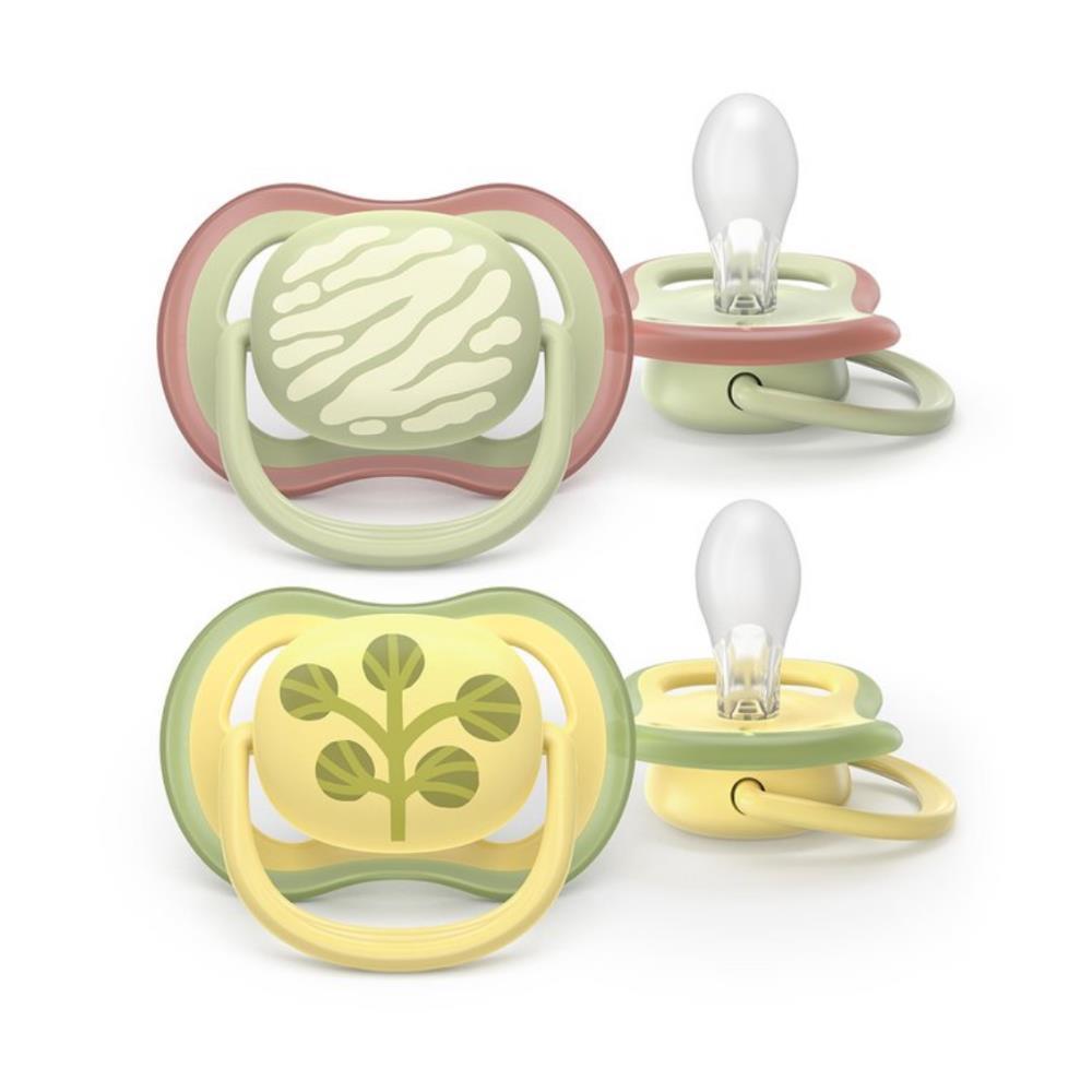 2 Chupetas Philips Avent Ultra Air Deco Neutra +18m