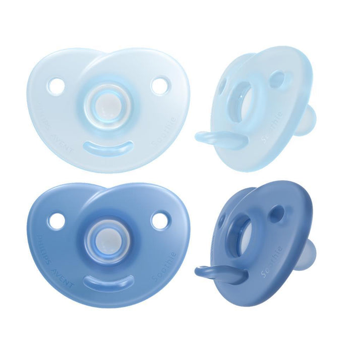 2 Chupetas Philips Avent Soothie Menino 0-6m
