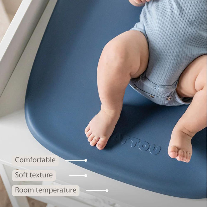 Muda Fraldas em Espuma Nattou Azul 70x50cm