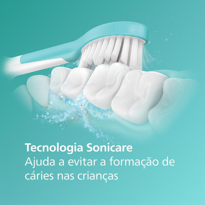 Escova de Dentes Elétrica Philips Sonicare Kids +3A