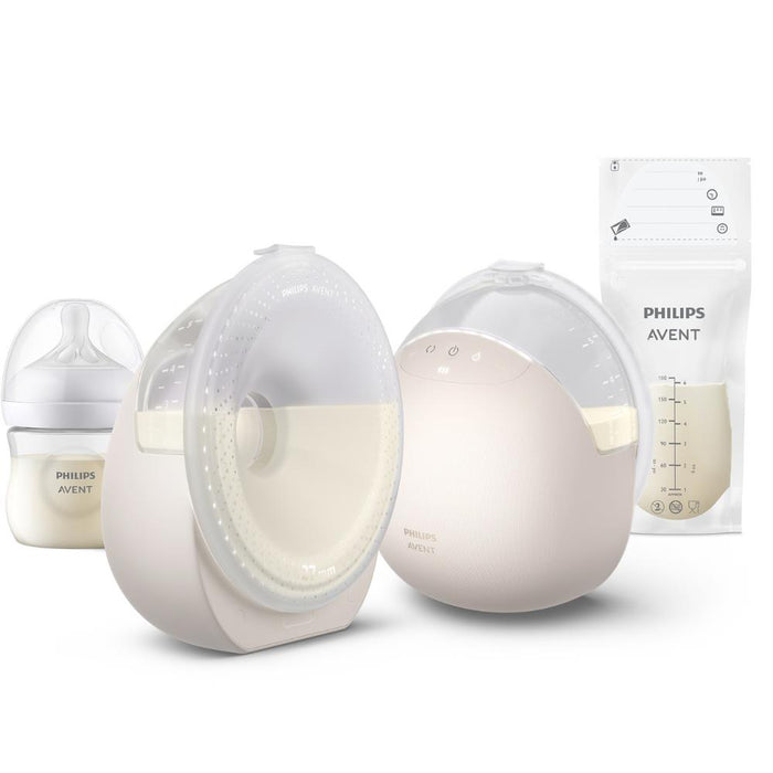 Bomba Tira Leite Portátil Natural Care Dupla com Conjunto para Amamentação Philips Avent