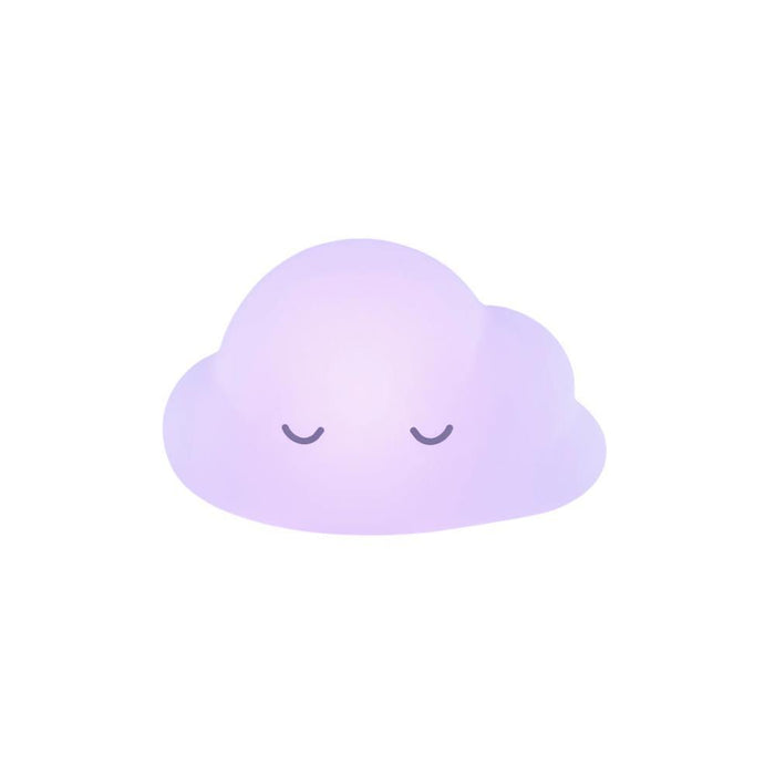 Luz Presença LED Nattou Nuvem em Silicone White 14cm
