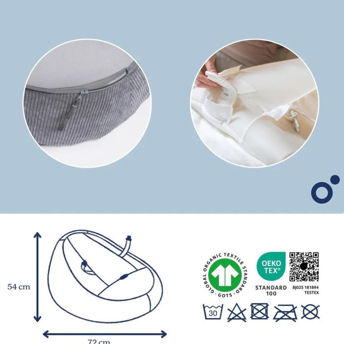 Espreguiçadeira Doomoo Seat´n Grow Grey