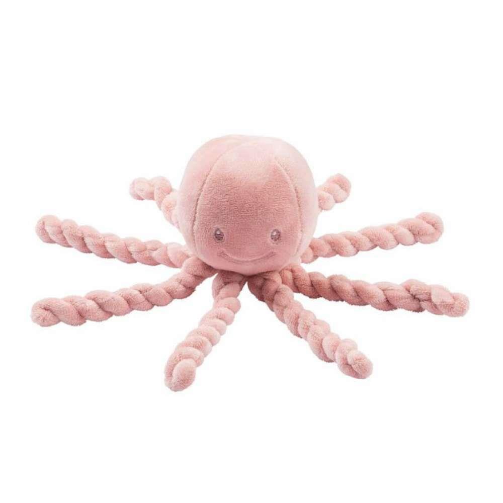 Nattou Old Pink Octopus Plush Toy