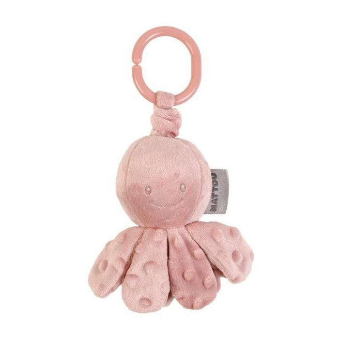 Peluche Pulpo Facetado Rosa con Vibración