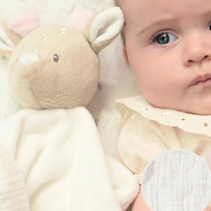 Doudou Nattou FanFan Corça Branco 27cm
