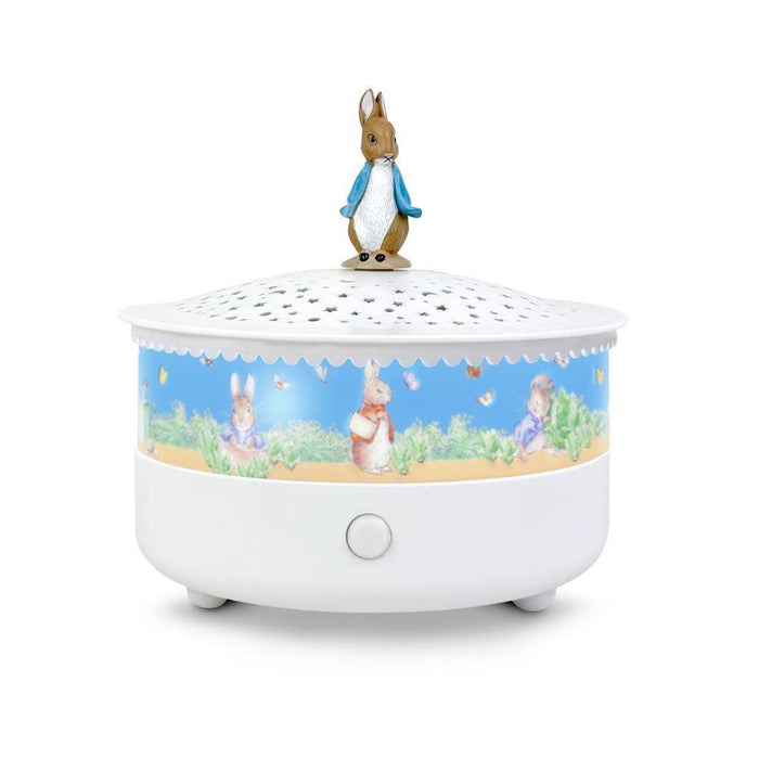 Projetor Musical e Luz de Presença Peter Rabbit com Estrelas