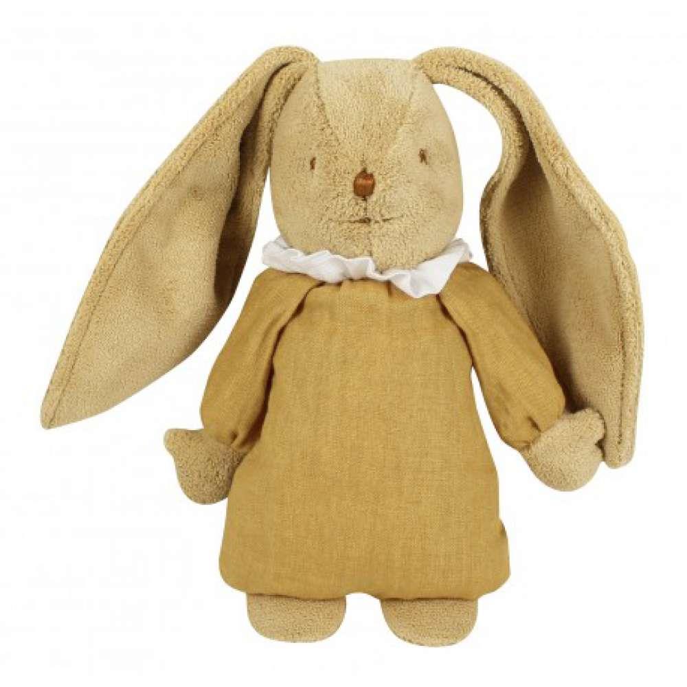 Trousselier Musical Mustard Rabbit Plush 25 cm
