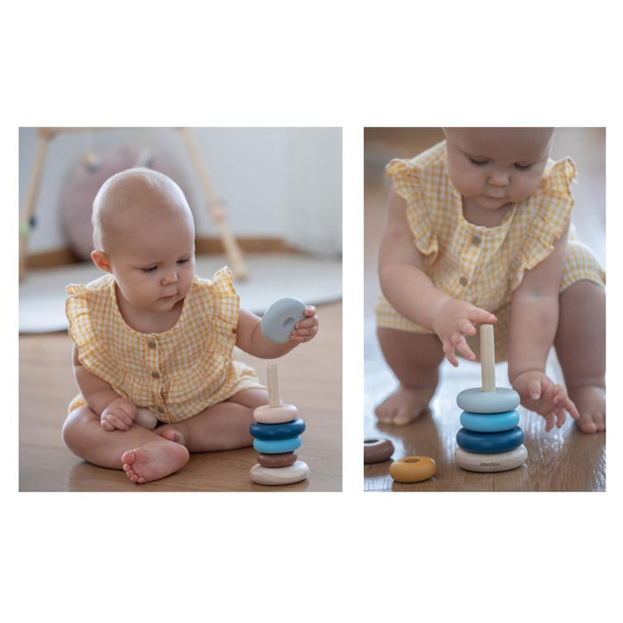 Pirâmide de Argolas em Madeira