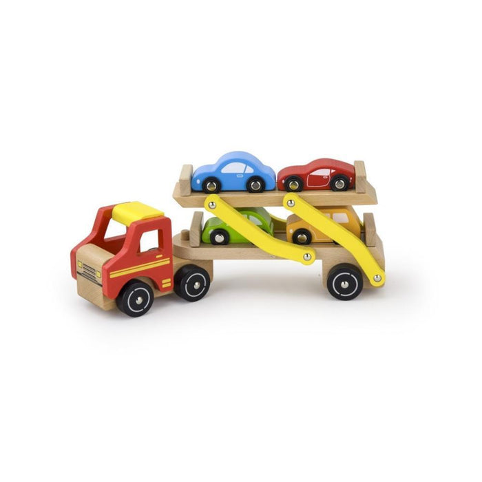 Camião de Transporte com 4 Veículos Sapin Malin em Madeira