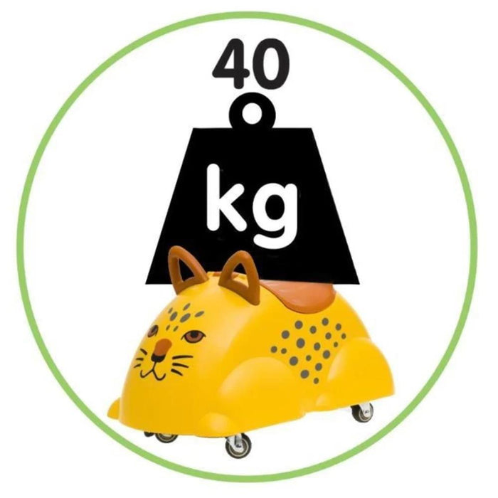 Leopardo Ride-On Viking Toys Amarelo