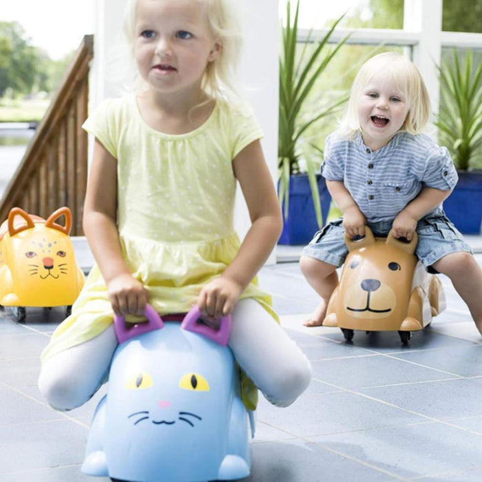 Gato Ride-On Viking Toys Azul