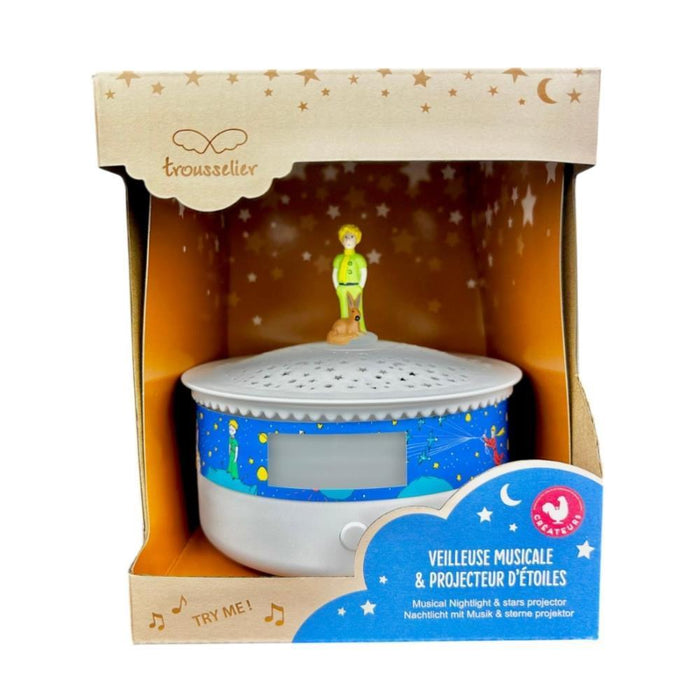 Projetor Musical e Luz de Presença Principezinho com Estrelas