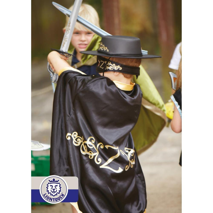 Disfarce Capa Preta Zorro